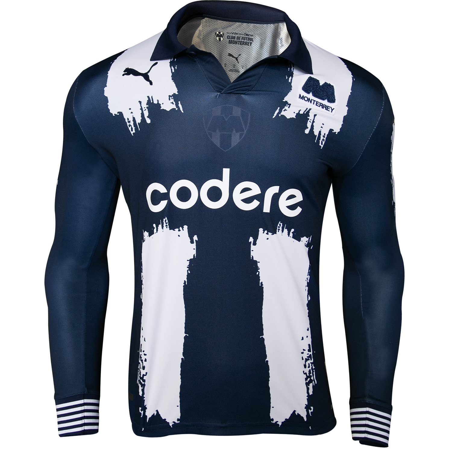 puma Monterrey 2025 Men’s Long Sleeve Club World Cup Home Jersey