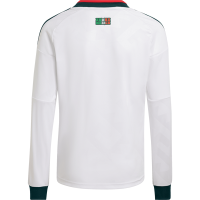 adidas Youth Mexico Away 2026 Stadium Long Sleeve Jersey
