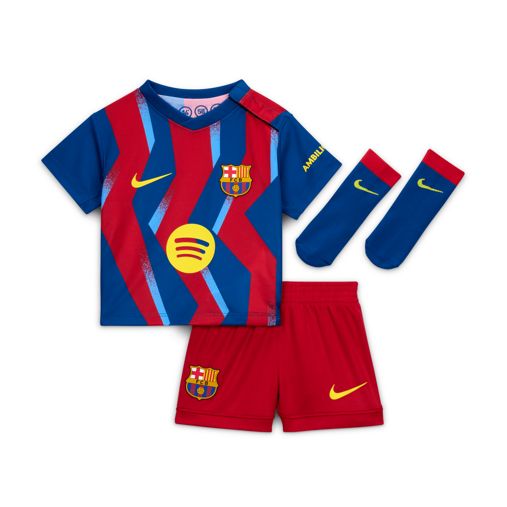 Kit Nike FC Barcelona 2025-26 para bebé