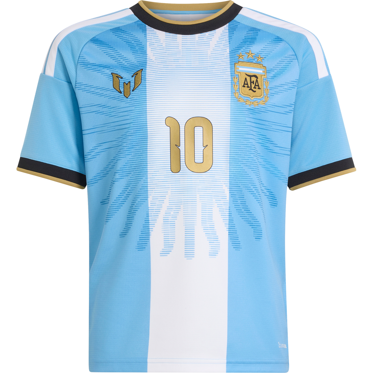 adidas Argentina 2026 Youth Messi Farewell Anniversary Stadium Jersey