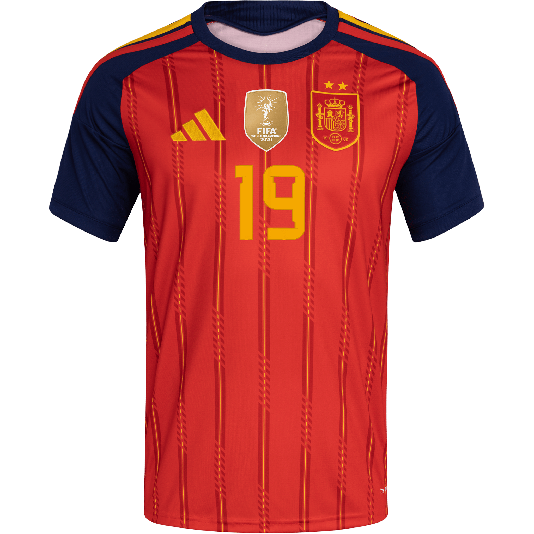 adidas Spain 2026 Men's Home Winners Lamine Yamal Jersey