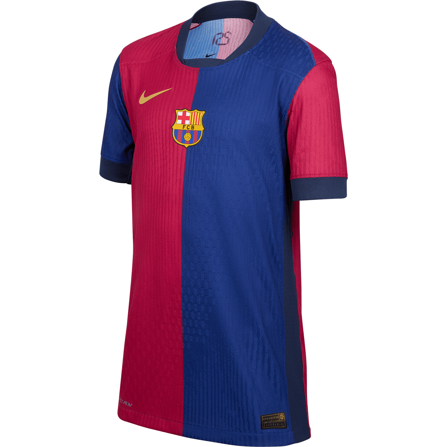 nike FC Barcelona 2024 25 Youth Home Match Jersey No Sponsor