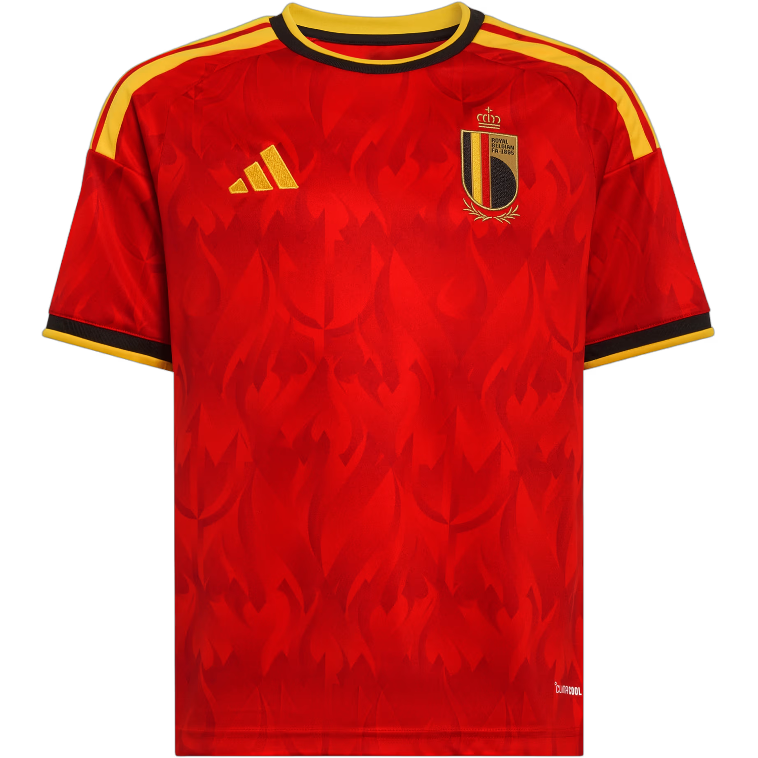 adidas Belgium 2026 Youth Home Stadium Jersey