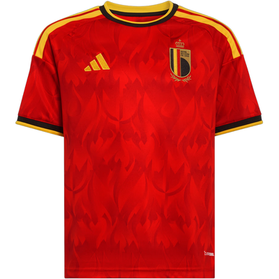 adidas Belgium 2026 Youth Home Stadium Jersey