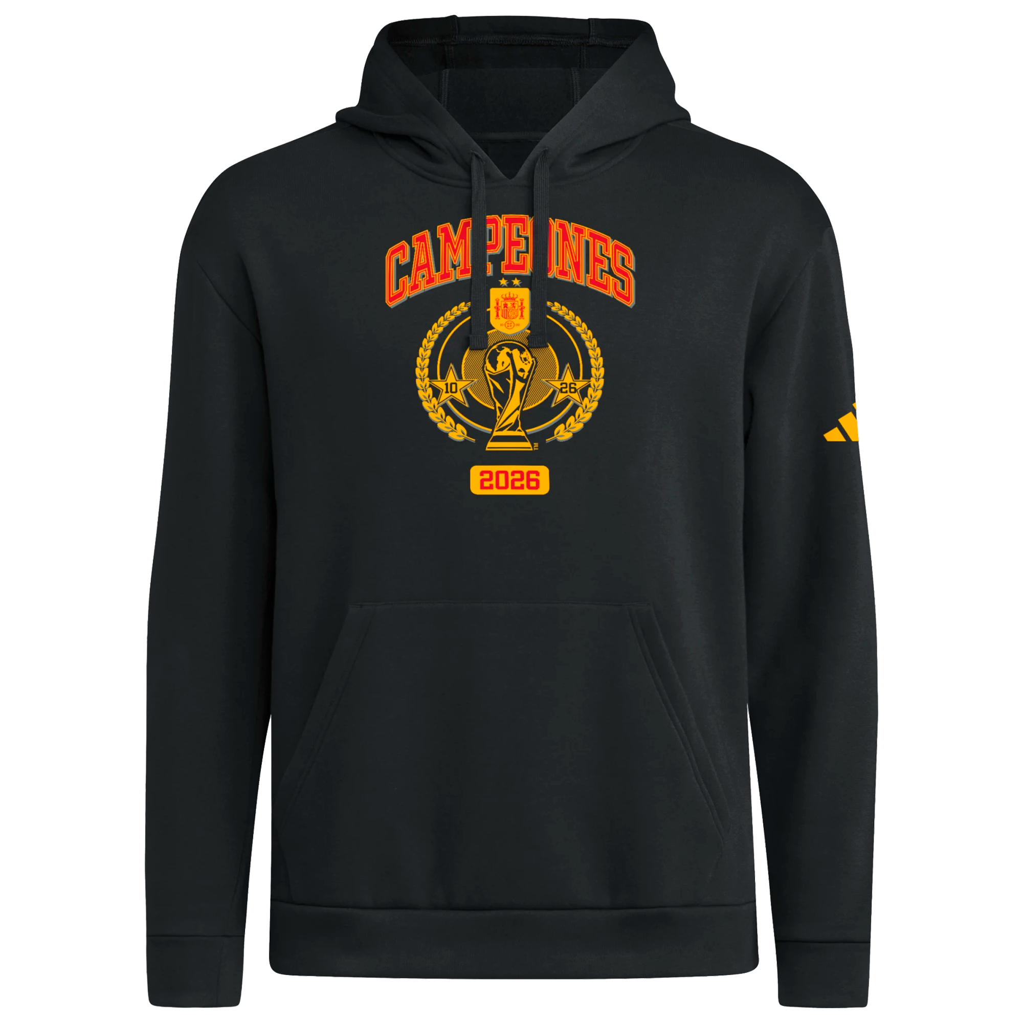 adidas Spain Men's 2026 World Cup Campeones Hoodie