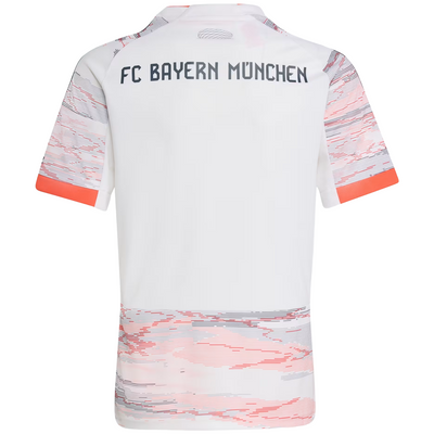 adidas Bayern Munich 2025-26 Youth Away Stadium Jersey