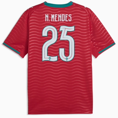 Puma Portugal 2026 Men's Home Stadium Jersey N.Mendes