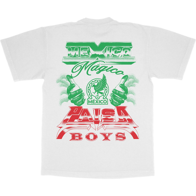 Paisa Boys x FMF Sonido Pesado White Graphic Tee