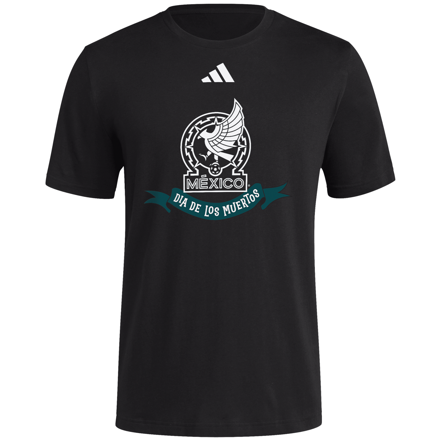 Camiseta gráfica del Día de los Muertos para hombre de adidas México