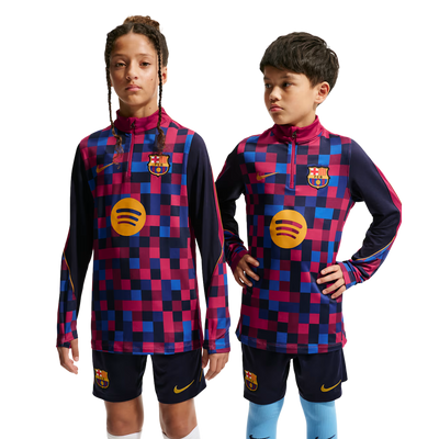 Nike Barcelona Home Youth Strike Pre-Match Drill Top