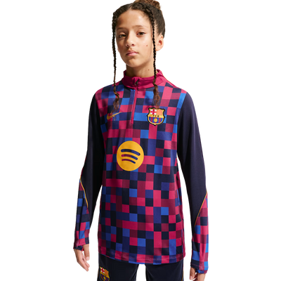 Nike Barcelona Home Youth Strike Pre-Match Drill Top