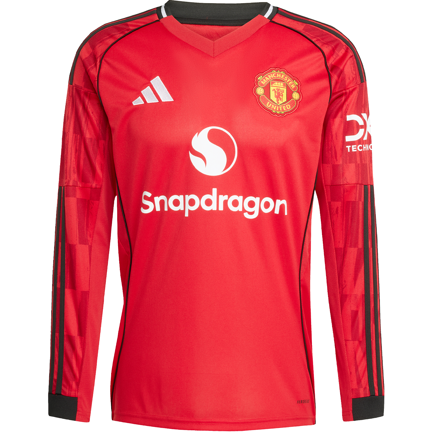 adidas Manchester United 2025 26 Men’s Home Long Sleeve Stadium Jersey
