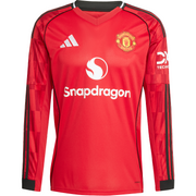 adidas Manchester United 2025 26 Men’s Home Long Sleeve Stadium Jersey