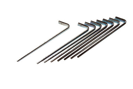 Kwik Goal Steel Net Pegs 8-pack