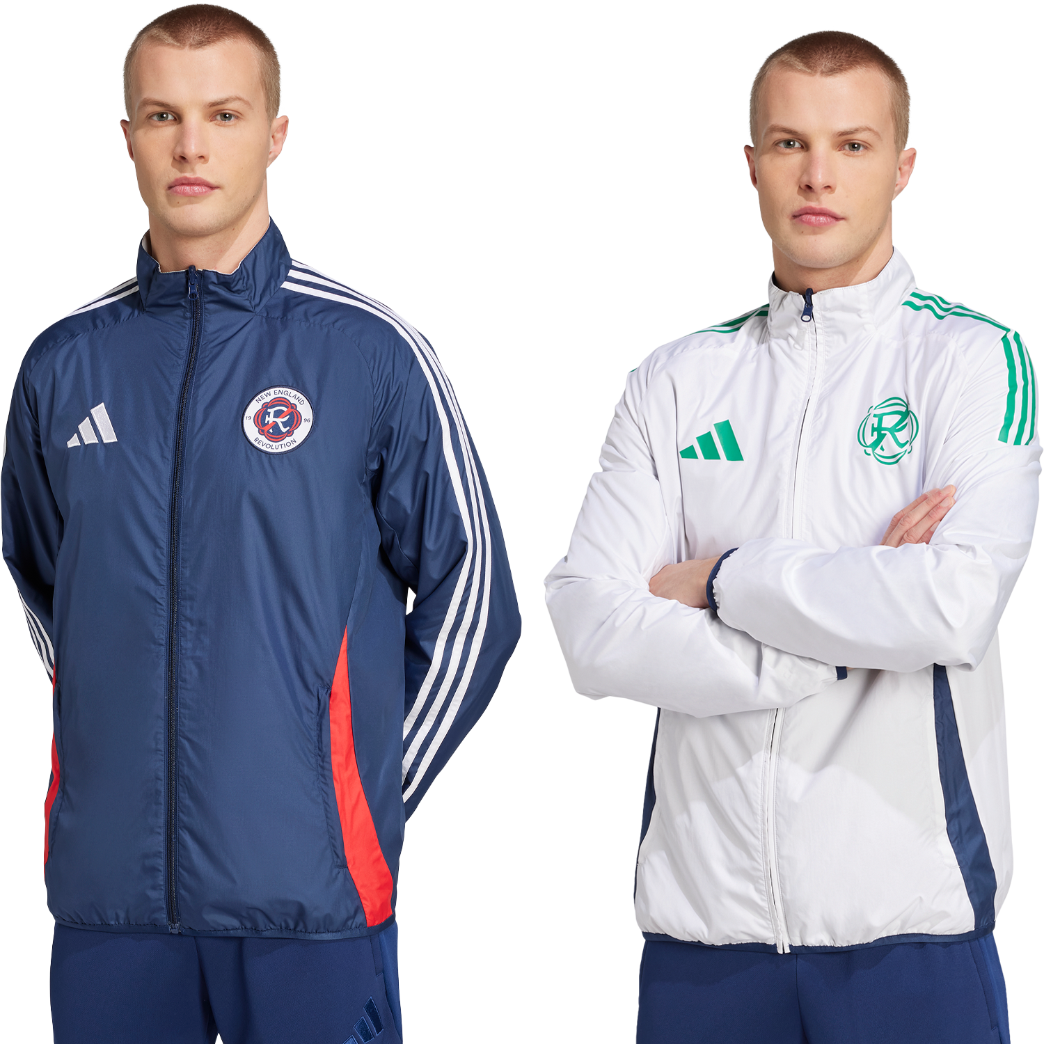 adidas New England Revolution Men’s Reversible Anthem Jacket