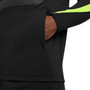 nike Academy Winter Warrior Men’s Therma Fit Half Zip Top Black Volt Reflective Silver