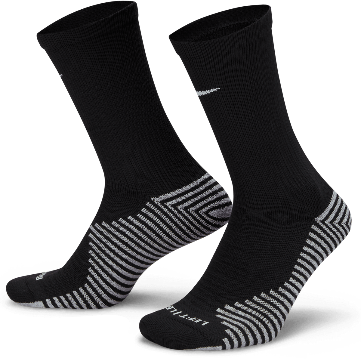 nike Strike Crew Socks Black White