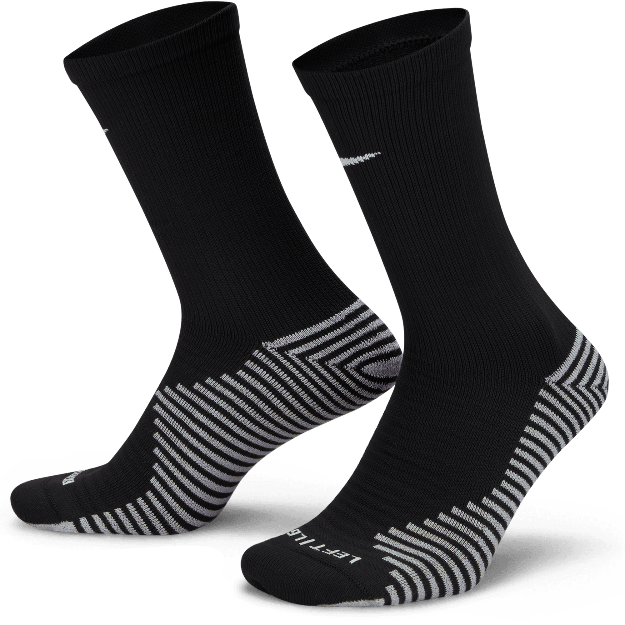 nike Strike Crew Socks Black White