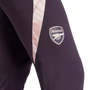 Pantalón de entrenamiento morado adidas Arsenal 2024-25 para hombre
