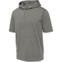 Sudadera con capucha de manga corta de polar Sport-Tek