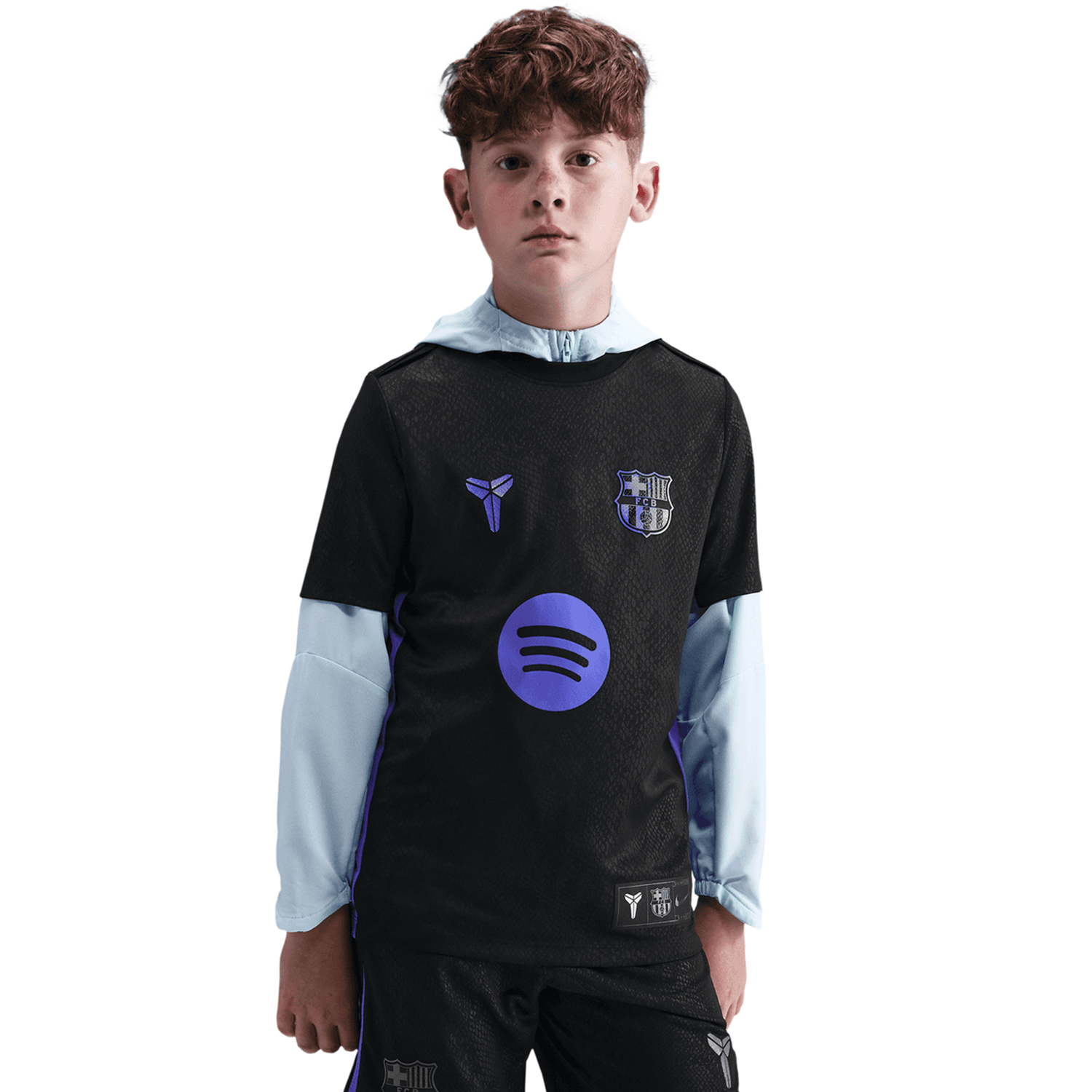 Nike FC Barcelona Youth Kobe Pre-Match Training Top