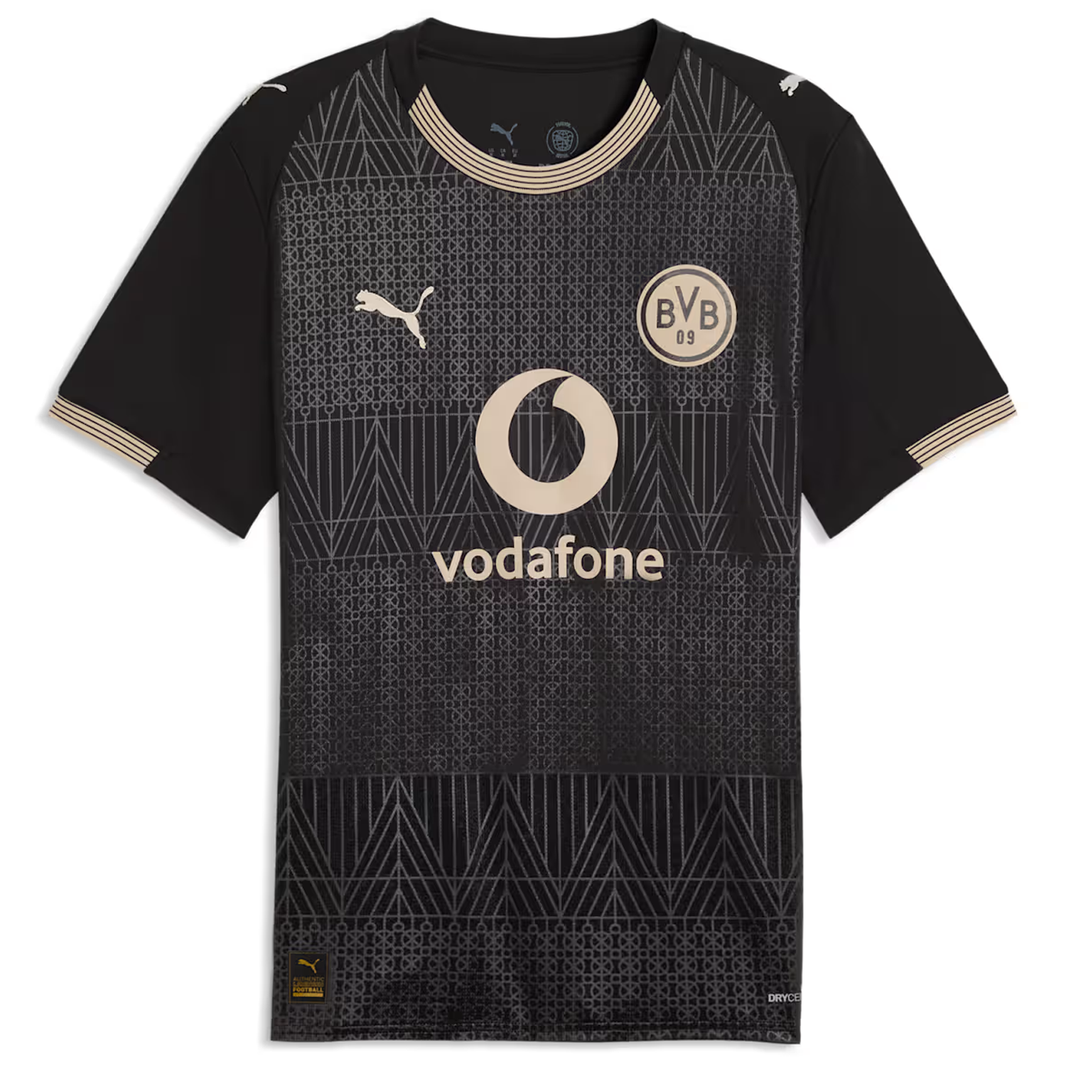 Puma BVB Dortmund 2026 Men's Black Stadium Jersey - Special Edition