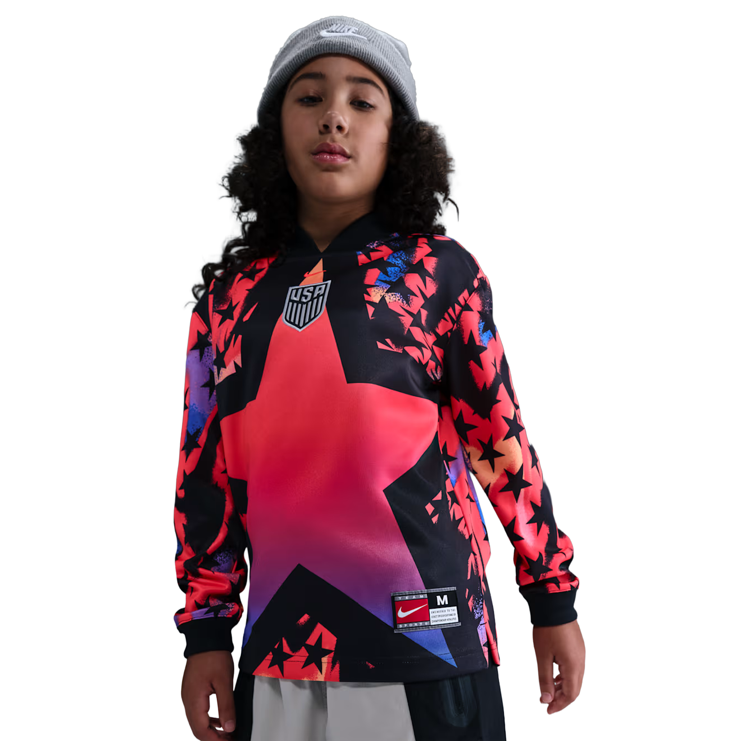 Nike USA 2025 Youth Long Sleeve Goalkeeper Jersey