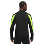 nike Academy Winter Warrior Men’s Therma Fit Half Zip Top Black Volt Reflective Silver