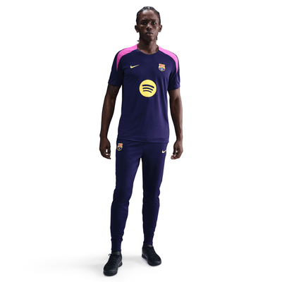 Nike FC Barcelona Dri-FIT Men's Strike Short Sleeve Pre-Match Top