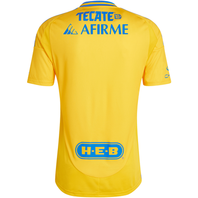 adidas Tigres 2024-25 Men's Home Stadium Jersey