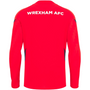 Camiseta de entrenamiento de manga larga Macron Wrexham AFC para hombre