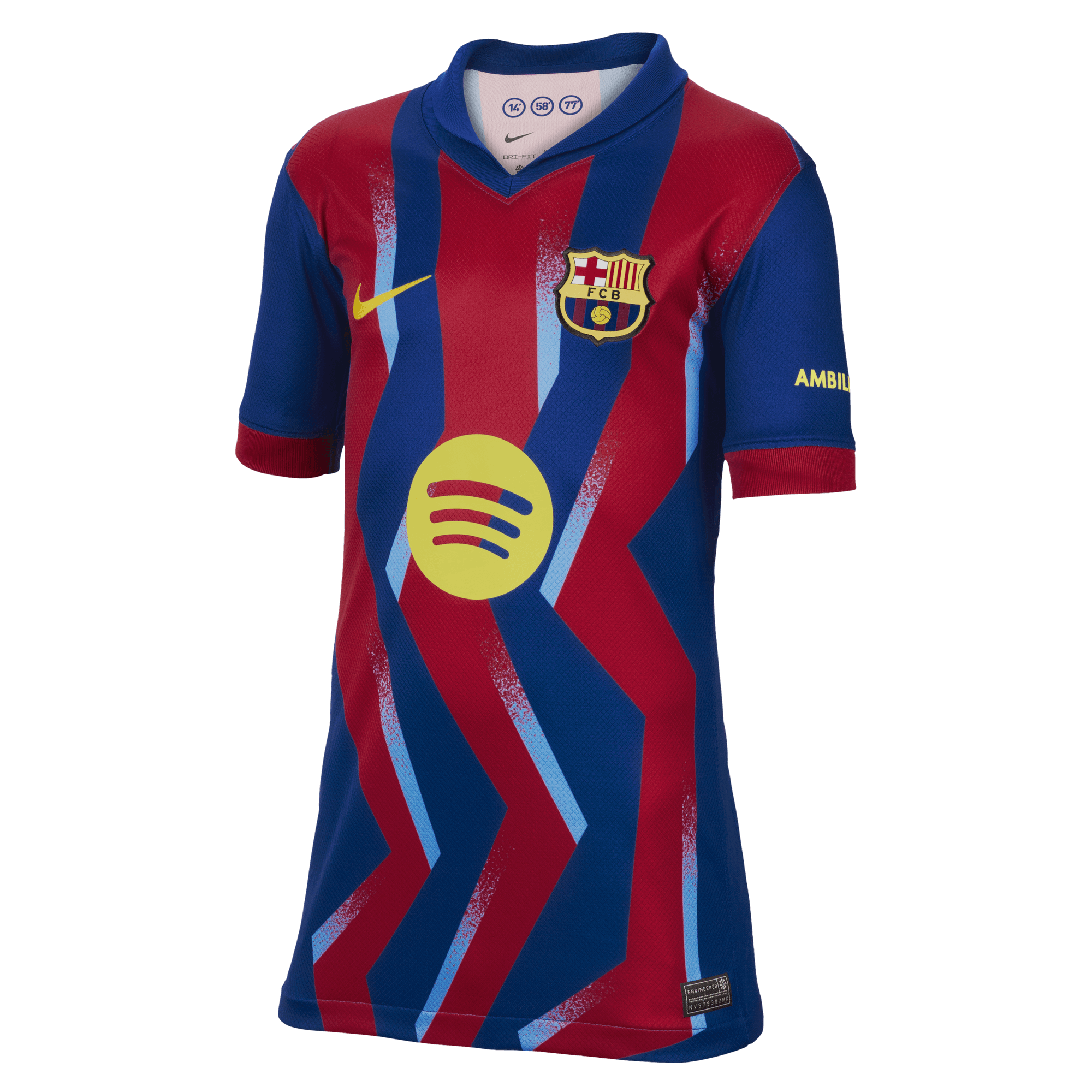 Camiseta Nike FC Barcelona 2025-26 para jóvenes (Fort Stadium)