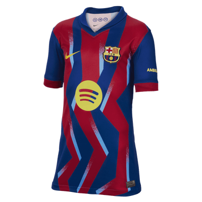 Nike FC Barcelona 2025-26 Youth Forth Stadium Jersey