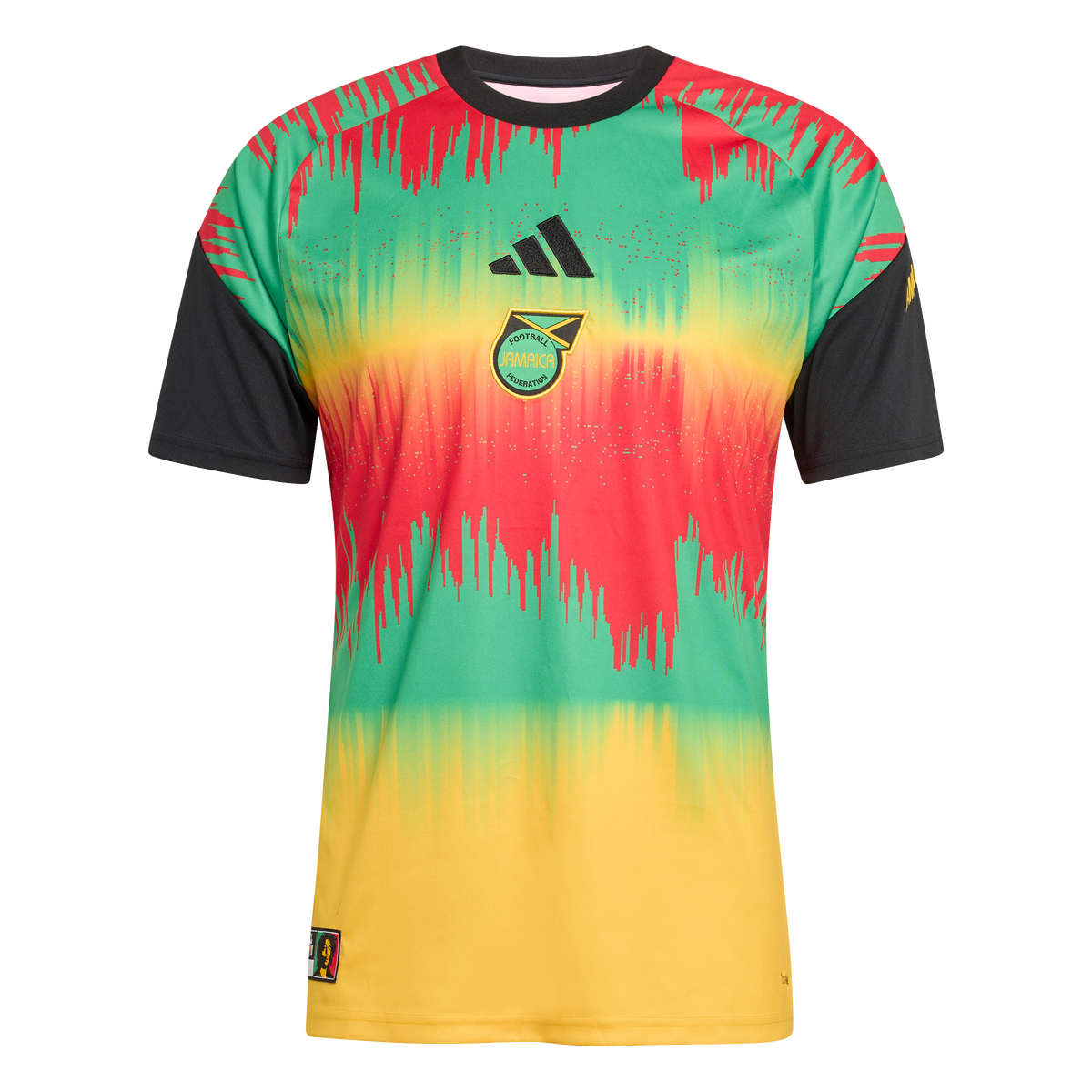 adidas Jamaica 2026 x Bob Marley Men's Home Pre-match Jersey
