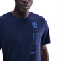 Nike Chelsea Football Obsidian Graphic Tee
