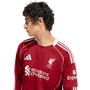 adidas Liverpool FC 2025 26 Men’s Home Long Sleeve Stadium Jersey