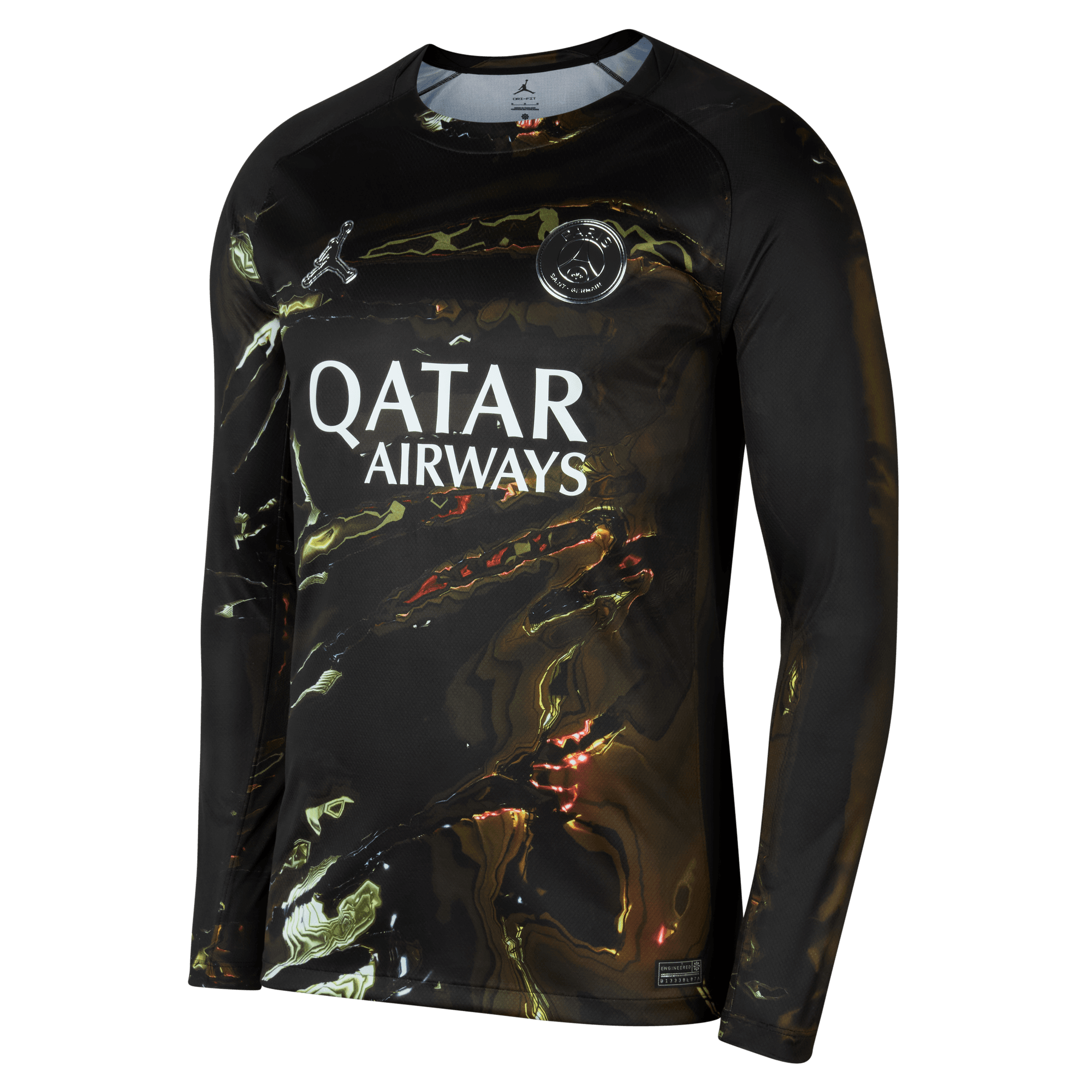 Nike Jordan PSG 2026 Men's 5th Long Sleeve Stadium Jersey - Night Edition