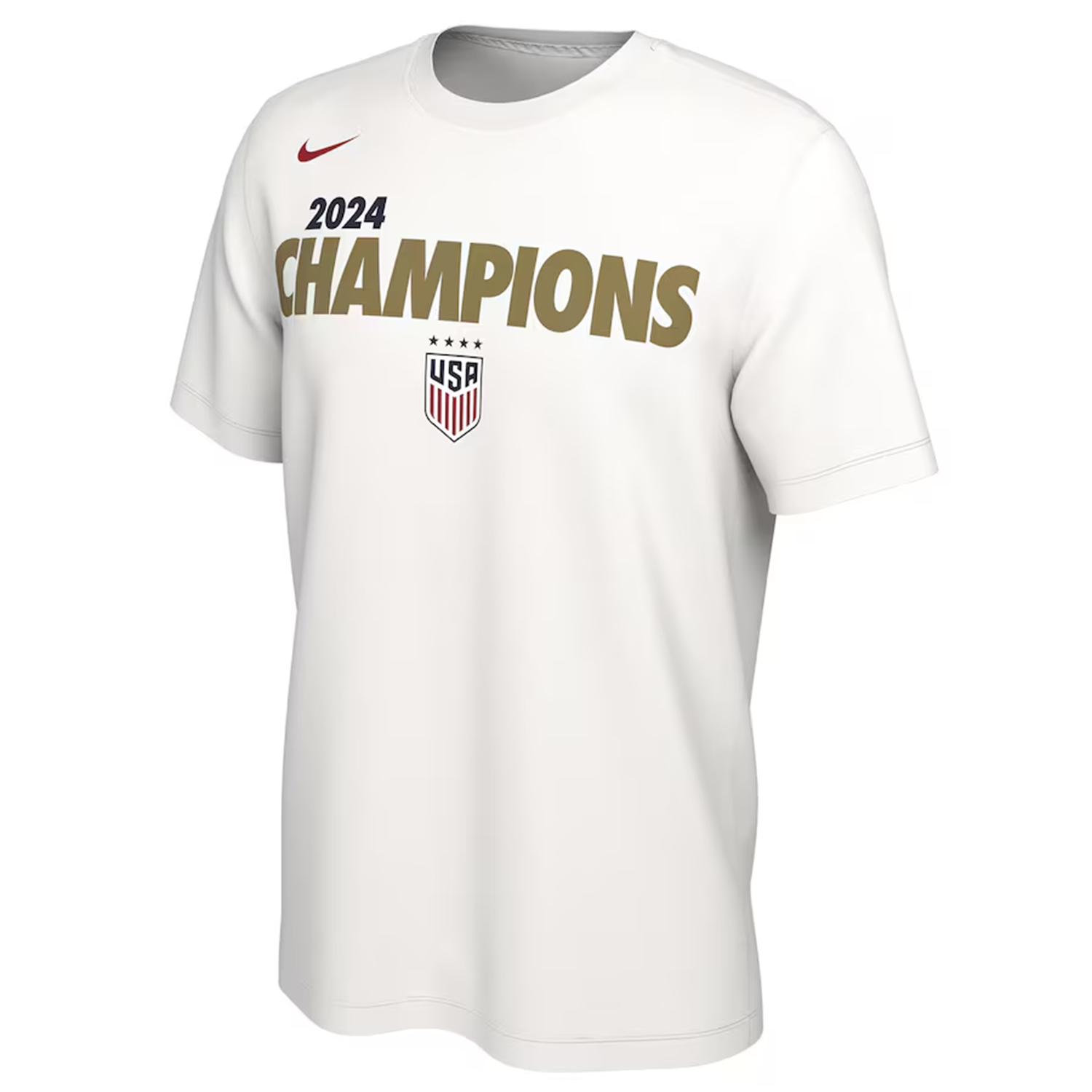 Camiseta Nike USWNT con medalla de oro para hombre de los Juegos Olímpicos de Verano de 2024