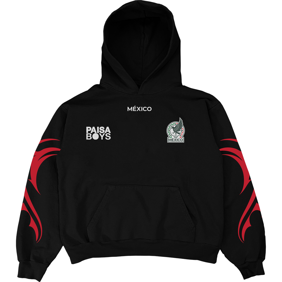 Paisa Boys x FMF Sangre Eterna Black Hoodie