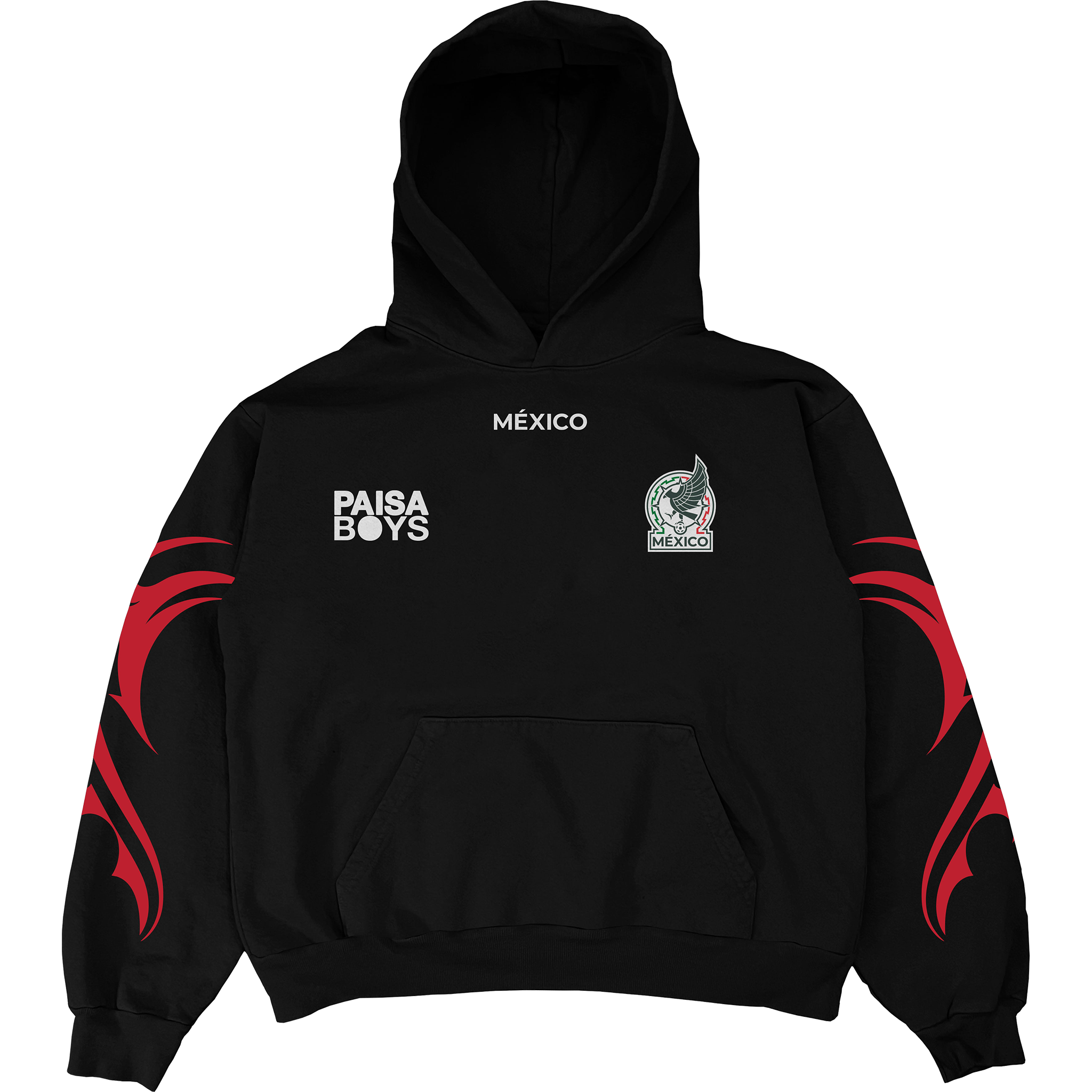 Paisa Boys x FMF Sangre Eterna Black Hoodie