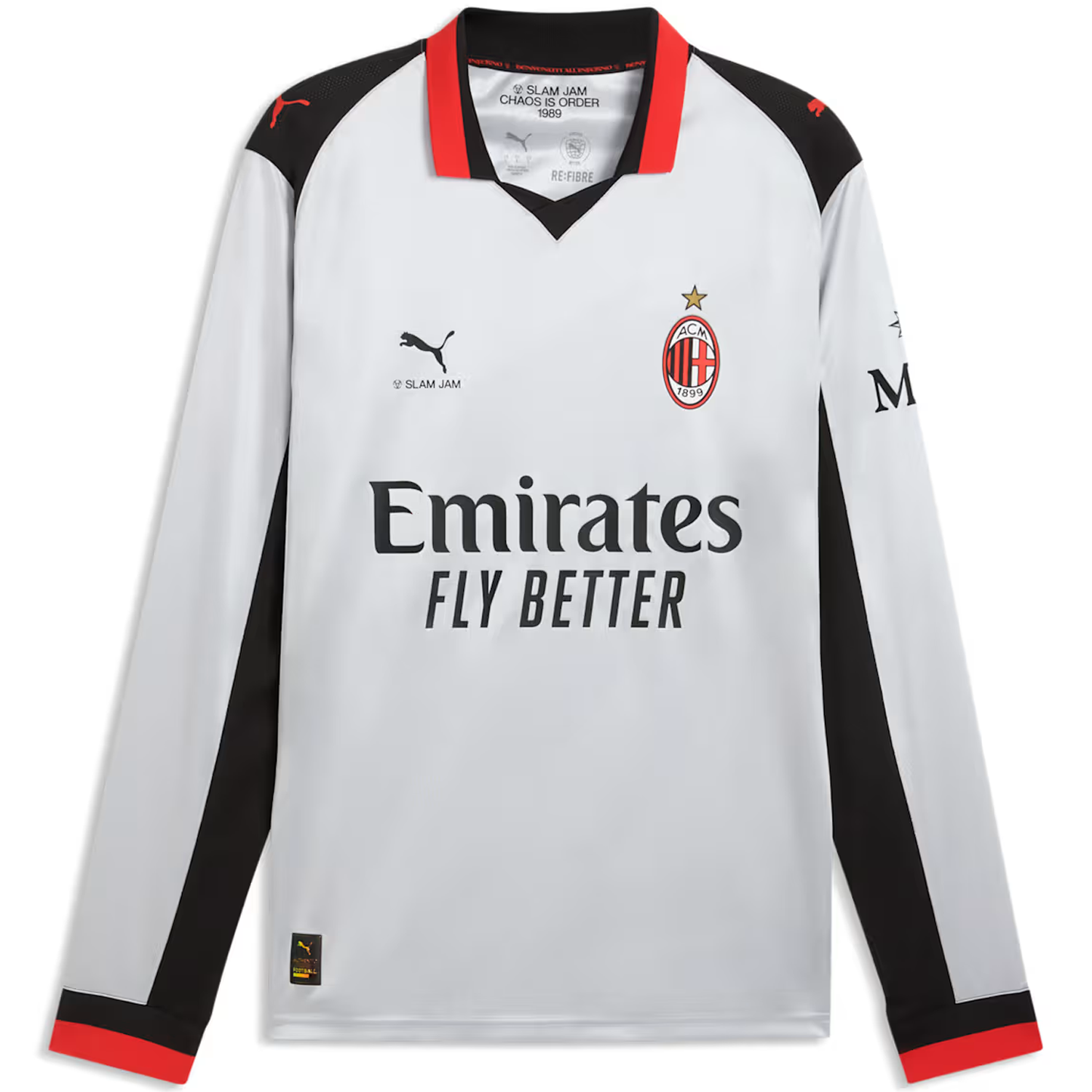 Puma AC Milan 2026 Slam Jam LS Silver Jersey