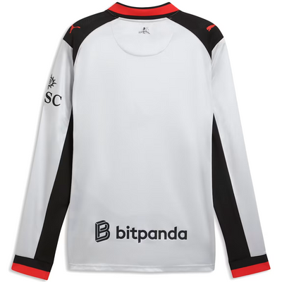 Puma AC Milan 2026 Slam Jam LS Silver Jersey