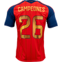 adidas Spain 2026 Men's Home Stadium Winners Jersey - Campeones #26