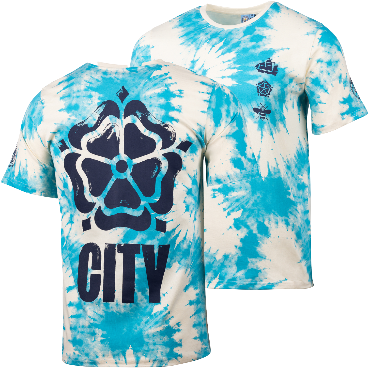 Camiseta tie-dye del Manchester City para hombre