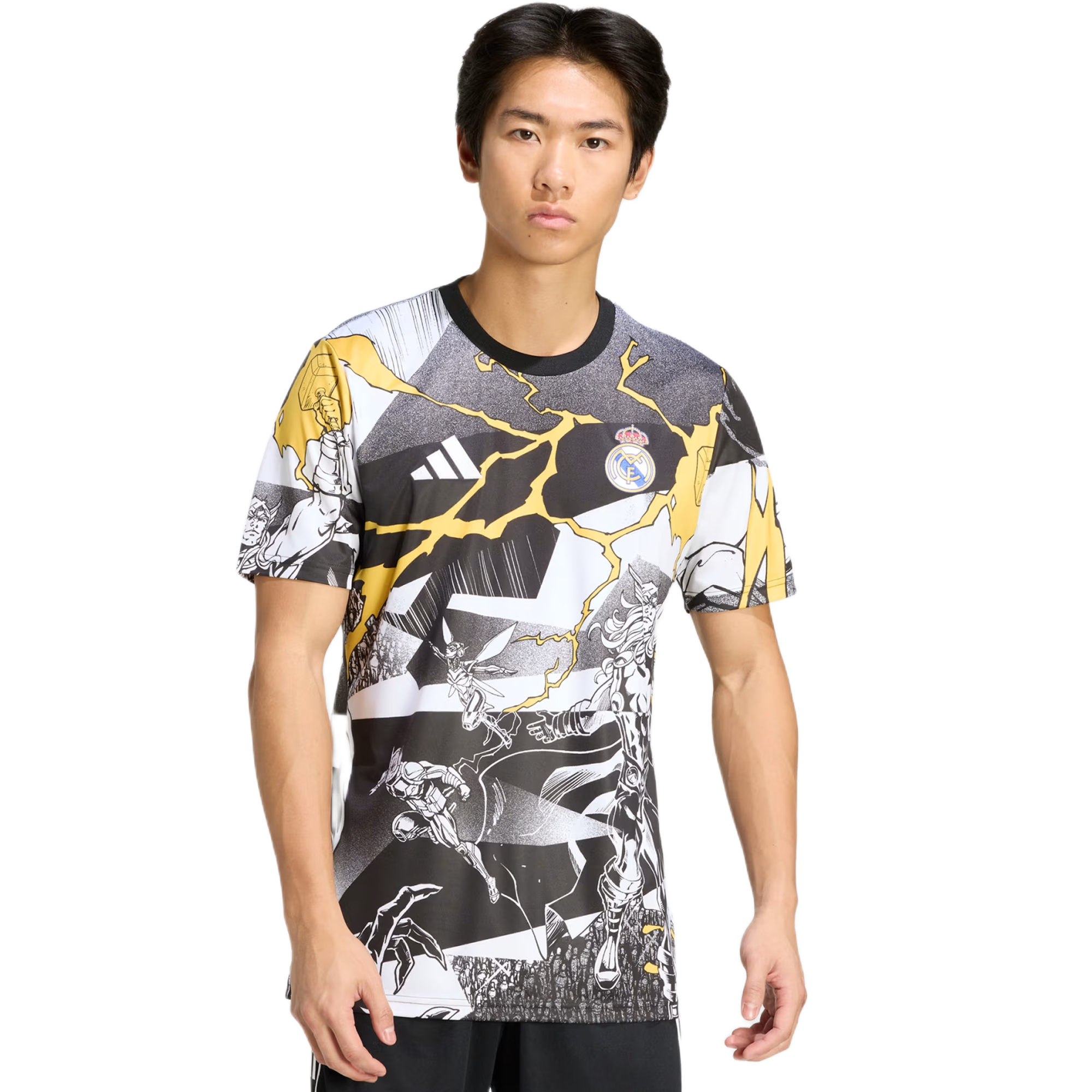 adidas Real Madrid Avengers 2025-26 Men's Pre-Match Jersey