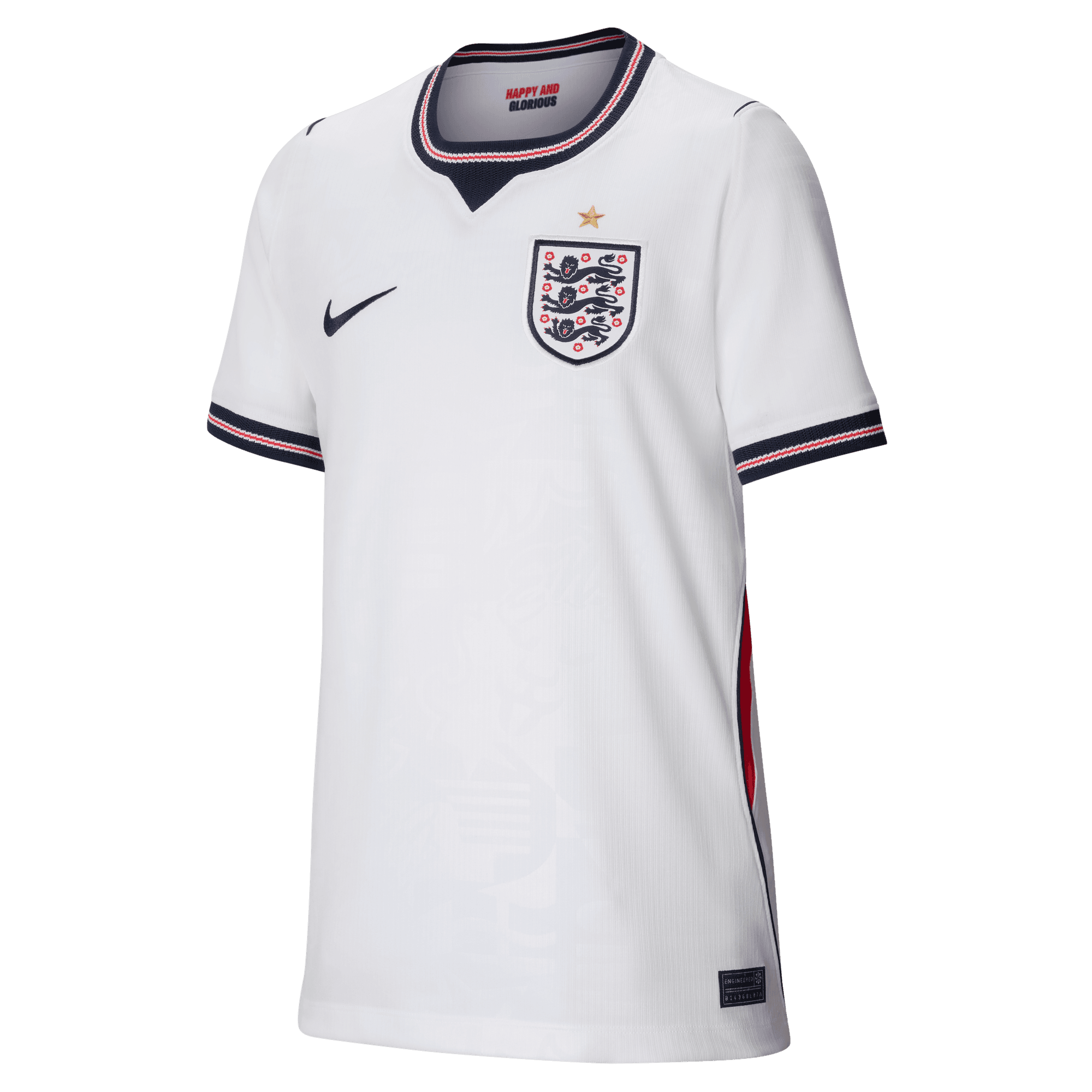 Nike Youth England Home 2026 Stadium Jersey