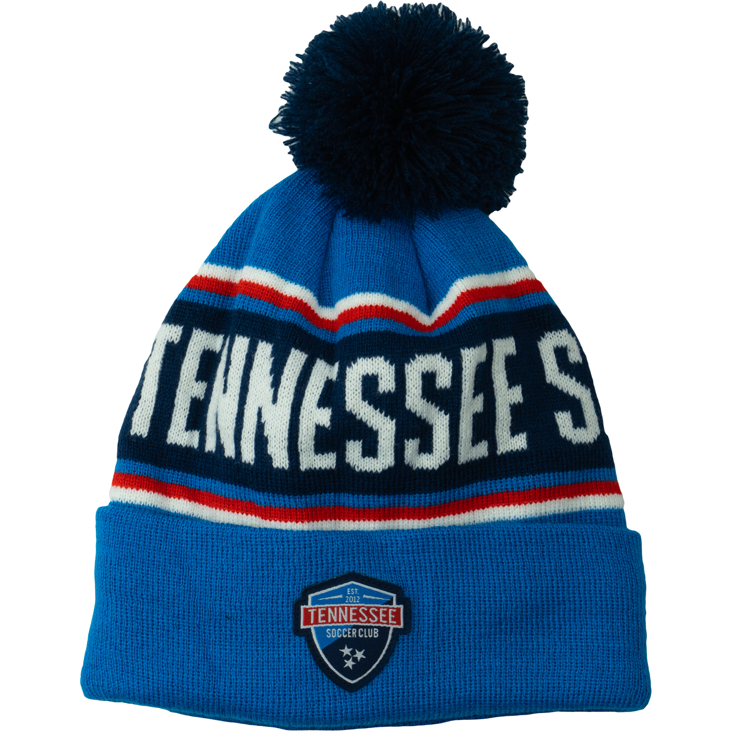 Gorro con pompón de jacquard del Tennessee Soccer Club