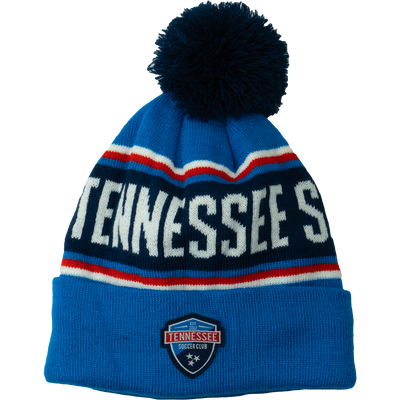 Gorro con pompón de jacquard del Tennessee Soccer Club