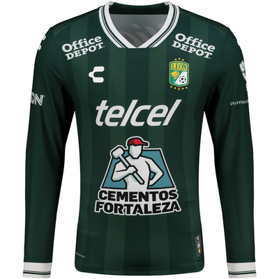 charly Club Leon 2025 26 Men’s Home Long Sleeve Jersey