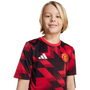 Camiseta adidas prepartido juvenil del Manchester United 2025-26